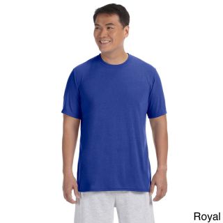 Gildan Mens Short Sleeve Performance T shirt Blue Size L
