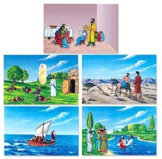 Deluxe Bible Flannelboard Story Set  Small   Kit w/free travel bag Toys & Games
