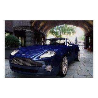 Aston Martin Vanquish   LARGE Print