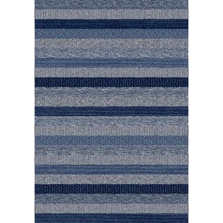 Eternity Striped Blue Rug (311 X 57)