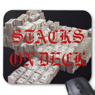STACKS ON DECK MOUSE MATS
