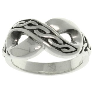 CGC Sterling Silver Celtic Infinity Ring Carolina Glamour Collection Sterling Silver Rings