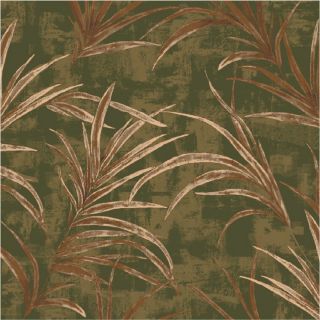 Milliken Rain Forest 7 ft 7 in x 7 ft 7 in Square Green Floral Area Rug