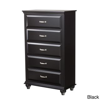 Lang Furniture Traditional 5 drawer Dresser Black Size 5 drawer