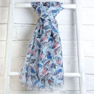 parrot scarf by lisa angel