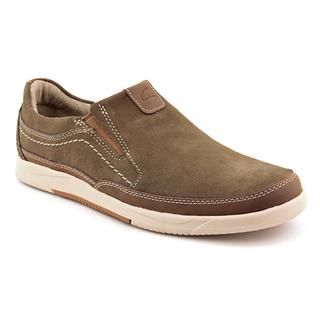 Clarks Men's 'Vulcan Remus' Olive Green Regular Suede Casual Shoes Clarks Loafers