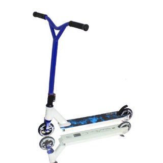 Grit Mayhem White/Blue ICS Semi Intergrated Pro Scooter Complete Brand New Professionally Assembled Ready to Ride  Sports Kick Scooters  Sports & Outdoors