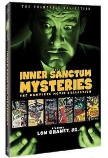 Inner Sanctum Mysteries The Complete Movie Collection (Calling Dr. Death / Weird Woman / The Frozen Ghost / Pillow of Death / Dead Man's Eyes / Strange Confession) Jr. Lon Chaney, David Bruce, Evelyn Ankers, Acquanetta, Douglass Dumbrille, Brenda Joy