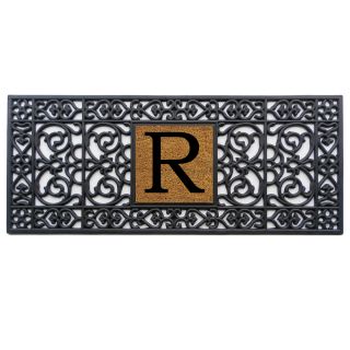 Rubber Monogrammed Doormat (17x41)