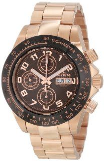 Invicta Men's 10939 Speedway Automatic Chronograph Brown Dial Watch at  Men's Watch store.