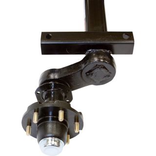 Reliable Rubber Torsion Trailer Axle — 5200-Lb. Capacity, 10° Below Start Angle  Axle Kits