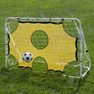 Lion Sports 3 in 1 Soccer Goal Trainer Net (6 X 4)