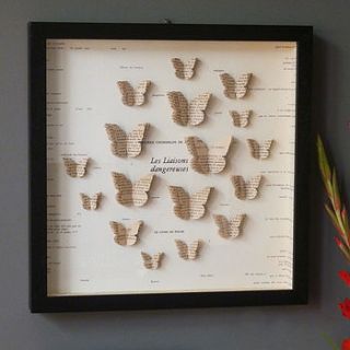bespoke butterfly book artwork by artstuff