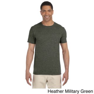 Gildan Mens Softstyle Fashion T shirt Green Size XXL