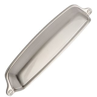 Southern Hills Satin Nickel Cabinet Drawer Cup Pull (pack Of 10)