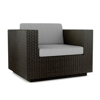 Sonax Park Terrace Textured Black Wicker Patio Chair