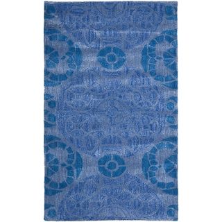 Safavieh Handmade Wyndham Blue Wool Accent Rug (2 X 3)