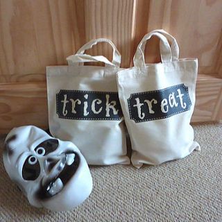 trick or treat bag by little cherub design