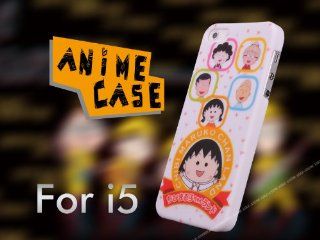 iPhone 5 HARD CASE anime Chibi Maruko Chan + FREE Screen Protector (C571 0014) Cell Phones & Accessories