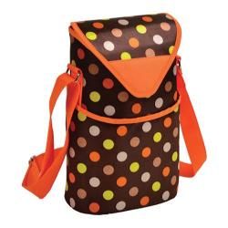 Picnic At Ascot Two Bottle Tote 13in Julia Dot