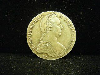 1780 Austria Silver Coin Mother Theresa Archid Avst Dux 