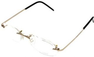 Porsche Design Eyeglasses Frame Gold Titanium P6035 S2 A Rimless Health & Personal Care
