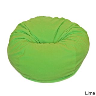 Ahh Products Anti pill 36 inch Wide Fleece Washable Bean Bag Chair Green Size Large