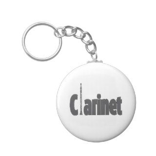 Clarinet   Orchestra Marching Band Instrument Key Chains