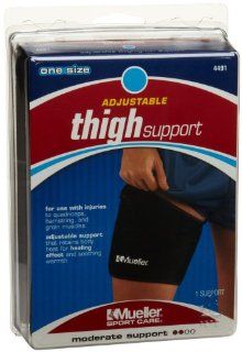 Mueller Thigh Support, One Size Fits Most Fits 15   35" Thigh, 1 Count Clamshell (Pack of 2) Health & Personal Care