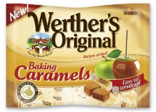 Werther's Original Baking Caramels, 9 Ounce (3 Pack)  Caramel Candy  Grocery & Gourmet Food