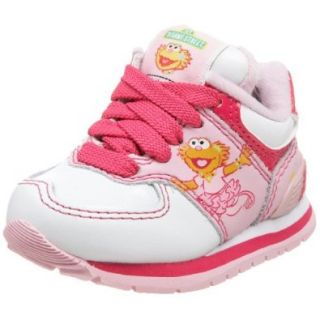 New Balance Infant/Toddler KJ574ZOI Zoe Sneaker,White/Pink,3 M US Infant Shoes
