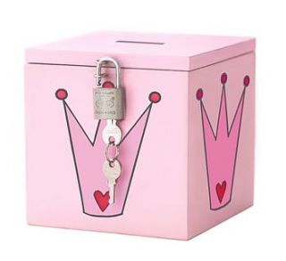 girl's money box by mini u (kids accessories) ltd