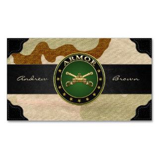 [154] Armor Branch Insignia [Special Edition] Business Card