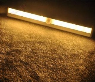 LED Battery Operated Tap Light Tube Wireless Motion Detection Sensor Light Illuminate Lamp, 7.5 inch   Motion Detector Tap Light  