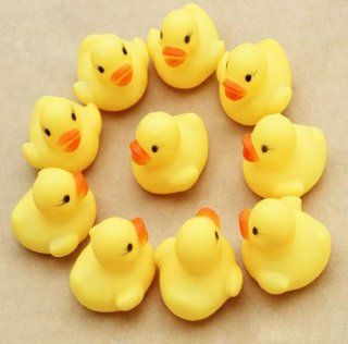 Doinshop Brand NEW One Dozen (12) Rubber Duck Ducky Duckie Baby Shower Birthday Party Favors Toys & Games