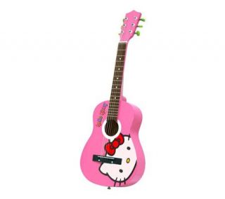 Hello Kitty Acoustic Guitar —