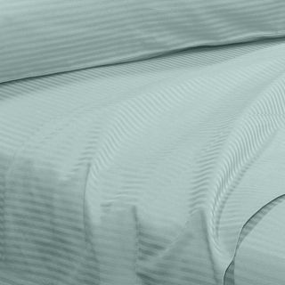 Grand Luxe Amalfi Dobby Stripe Egyptian Cotton 310 Thread Count Sateen Deep Pocket Sheet Set Or Pillowcase Separates