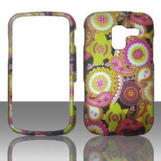 2D Multi Paisley Samsung Galaxy Exhilarate I577 at&t Case Cover Phone Snap on Cover Case Protector Faceplates Cell Phones & Accessories