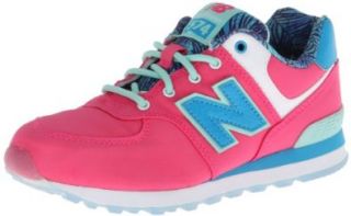 New Balance KL574 Pre Lace Up Running Shoe (Little Kid) Shoes