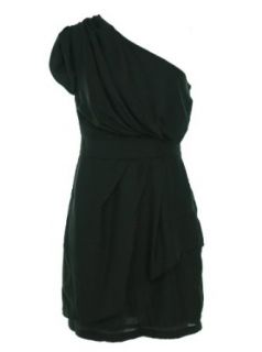 BCBGeneration Women's One Shoulder Dress (4, Black) Special Occasion Dresses