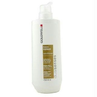 Dual Senses Rich Repair Conditioner ( For Dry, Damaged or Stressed Hair )   Goldwell   Dual Senses   750ml/25oz  Standard Hair Conditioners  Beauty
