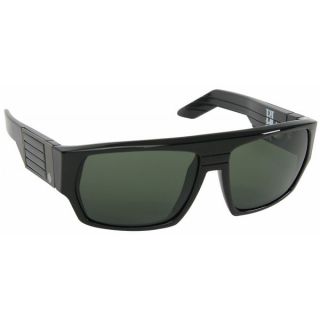Spy Blok Sunglasses Black/Grey Green Lens