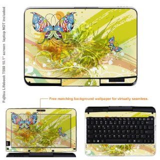 Protective Decal Skin Sticker for Fujitsu Lifebook T580 case cover T580 100 Electronics