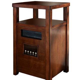 Muskoka Decorative Infrared Cabinet Space Heater with Table Top MQHS40BWL / M