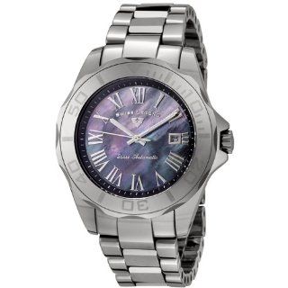 Swiss Legend Men's 18010A 11 Tungsten Collection Automatic Black Mother of Pearl Watch at  Men's Watch store.