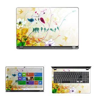 Decalrus   Decal Skin Sticker for Acer Aspire V7 582P with 15.6" Touchscreen (NOTES Compare your laptop to IDENTIFY image on this listing for correct model) case cover wrap V7 582P 76 Computers & Accessories