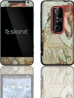 Mucha   The Seasons Summer   HTC EVO 3D   Skinit Skin Cell Phones & Accessories