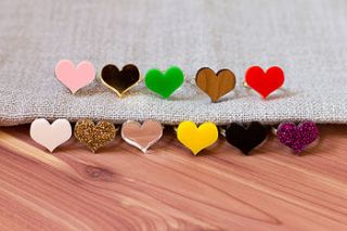 colourful heart ring by finest imaginary