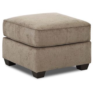 Salem Fabric/ Wood Ottoman