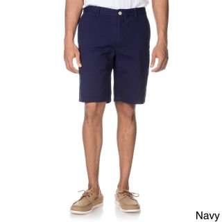 Thomas Dean Thomas Dean Mens Twill Shorts Navy Size 32